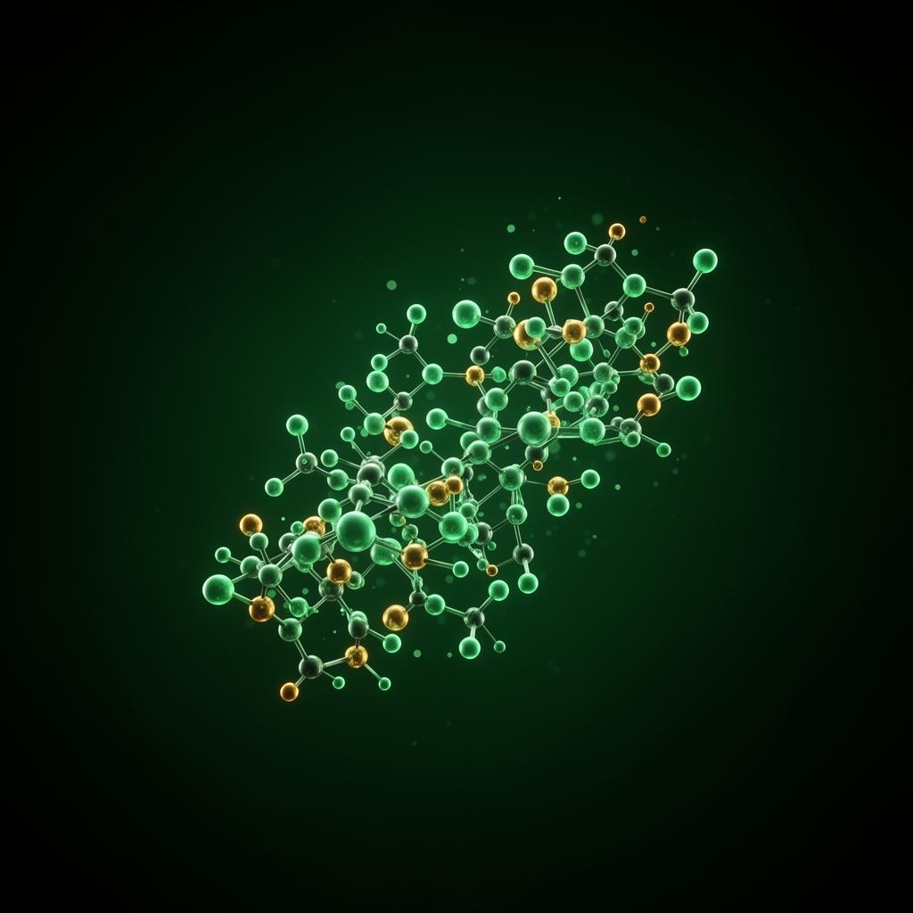 Ibogaine molecular structure visualization